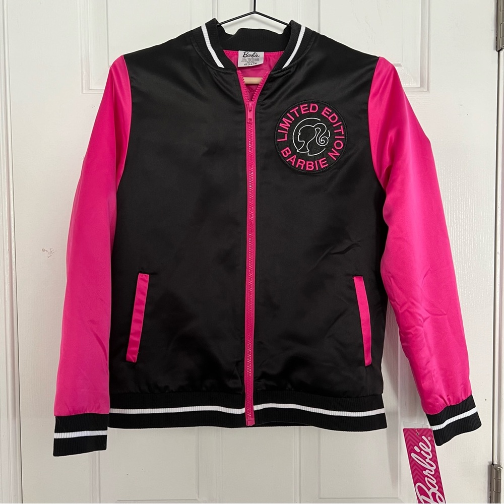 NWT Limited Edition Barbie Bomber Jacket